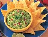 Guacamole aux tomates, oignons et coriandre