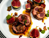 Filet mignon de porc aux figues et miel