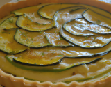 Tarte legere aux courgettes