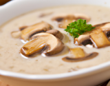 Potage de champignons à la crème