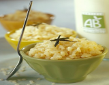 Riz au lait bio au thé vert