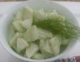 Salade de concombre anisée