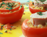 Tomate farcie au thon maison