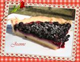 Tarte aux myrtilles économique