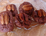 Brownies aux amandes et noix de pécan