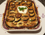 Flan d'aubergines et feta