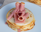 Blinis au jambon facile