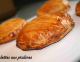 Galette des rois aux pralines roses