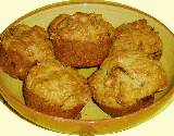 Mini muffins salés : comté et  moutarde à l'ancienne