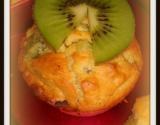 Muffins Kiwi chocolat blanc de lamu