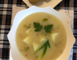 Soupe de poireaux aux pommes de terre