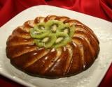 Gâteau aux framboises et au chocolat blanc