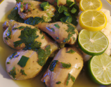 Poulet en yassa ou poulet au citron vert