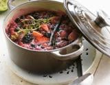 Soupe de fruits rouges