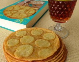 Galettes normandes accompagnées de cidre chaud