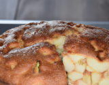 Cake pomme raifort