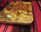 Gratin de pommes de terres au thon