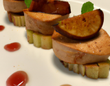 Foie gras poêlé pomme - céleri