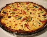 Tarte courgette feta tomates sechées