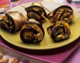 Maki d'aubergine à la pistache