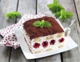 Tiramisu léger aux framboises