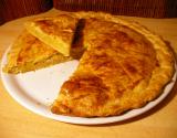 Galette aux amandes effilées