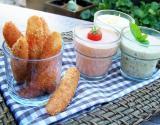 Coraya Suprêmes panés au Panko et sa farandole de sauces