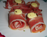 Papillon au jambon