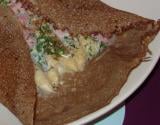 Galette asperge-jambon