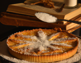 Tarte sucrée salée à la fourme d'Ambert