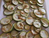 Courgettes relevées