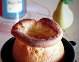 Soufflé maroilles - poire - spéculoos