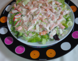 Salade de Princesse Amandine au surimi ou au saumon