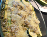 Crumble de courgettes à la féta