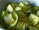 Salade de courgettes facile et rapide