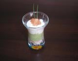 Mousse d'avocat crème et saumon