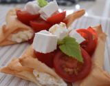 Feuilletés tomate feta