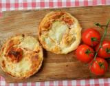 Tartelettes échalotes, tomates et pancetta