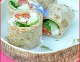 Maki wraps au cottage cheese