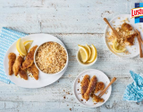 Quinoa aux herbes fraiches et blancs de volaille panés