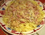 Tagliatelle carbonara