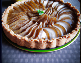 Tarte à la poire barbue