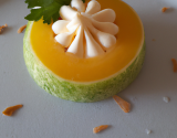 Crème pâtissière au melon