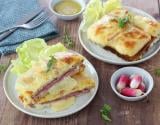 Croque-monsieur au fromage à raclette