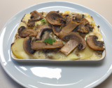 Tartiflette aux champignons parfumés