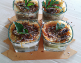 Verrine de sardine gratinée