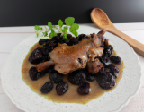 Lapin aux pruneaux et raisins (recette du Nord)