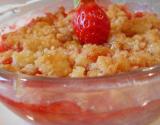 Crumble aux fraises & noix de coco