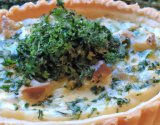 Tartelette de la mer à la crème de cresson de Méréville