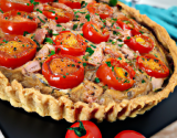 Tarte au thon et à la tomate: goûteuse, facile et pas chère